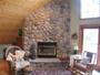 Stone Fireplace